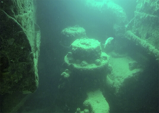 Malta-The historical wrecks of the WWII